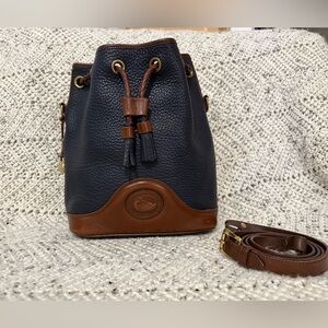 Vintage Dooney and Bourke Drawstring Bucket Bag